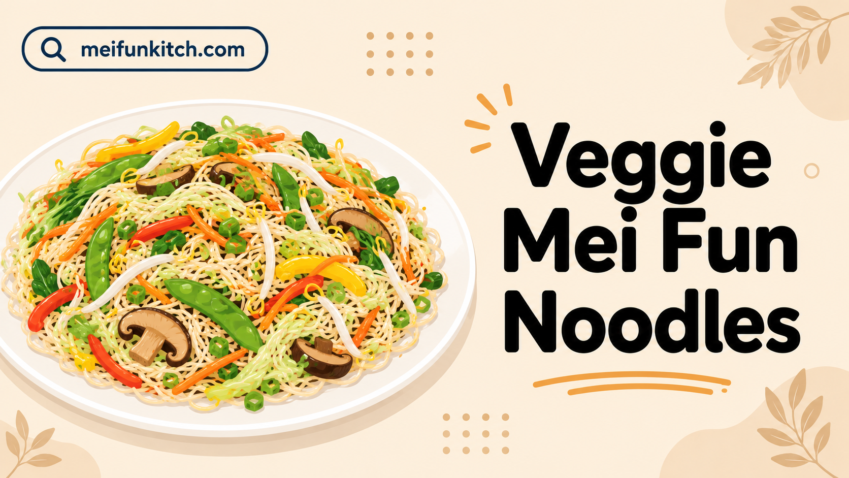 veggie mei fun noodles