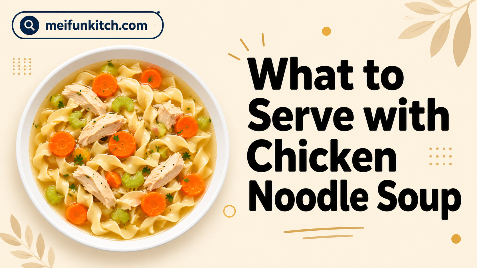 What to Serve with Chicken Noodle Soup
