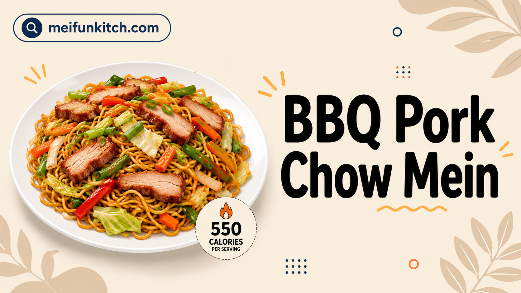 BBQ Pork Chow Mein