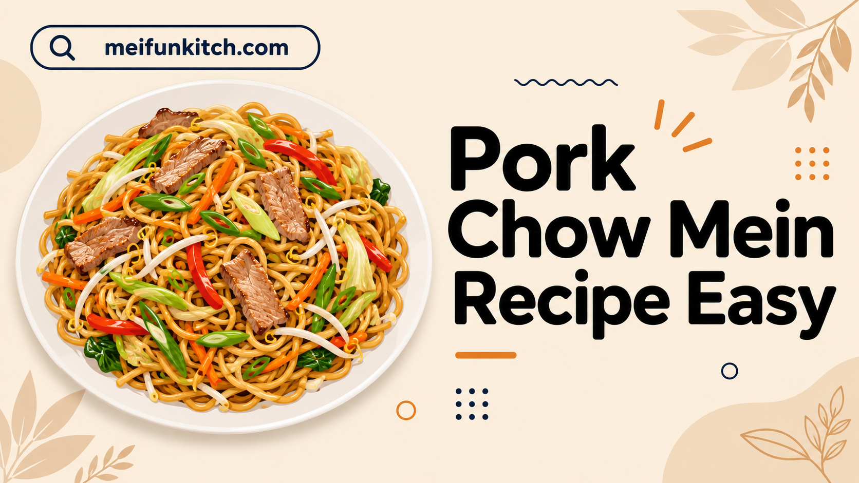 Pork Chow Mein Recipe Easy