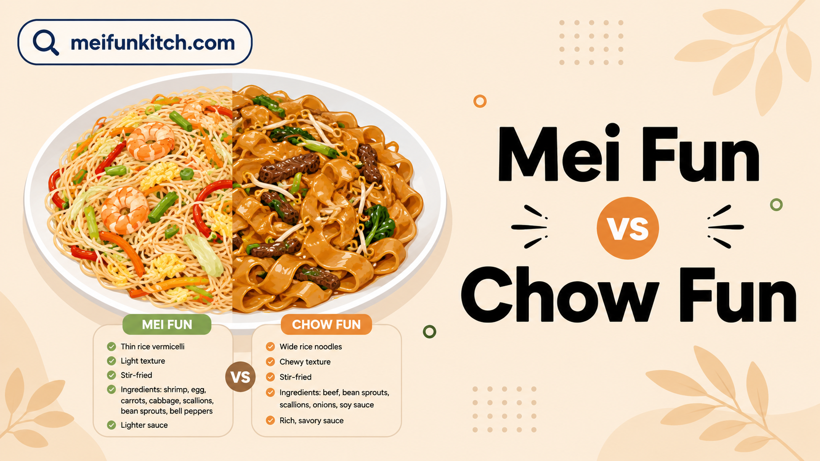 Mei Fun vs Chow Fun