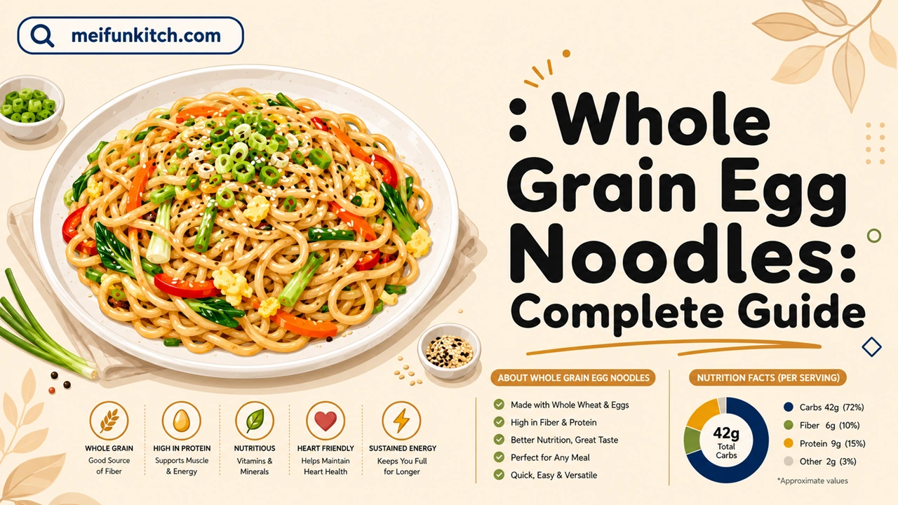 Whole Grain Egg Noodles