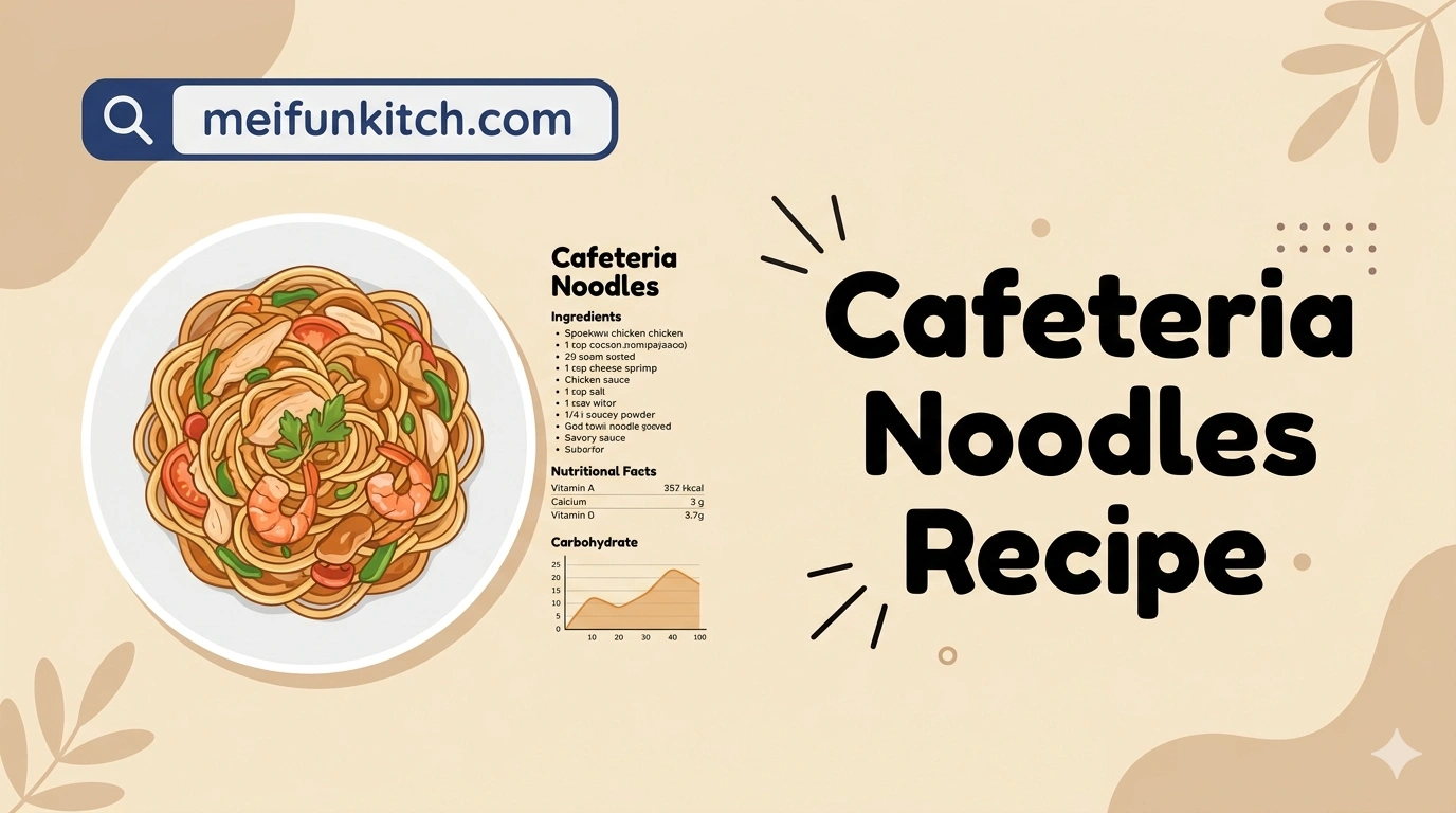 Cafeteria Noodles Recipe