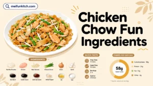 Chicken Chow Fun Ingredients