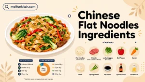 Chinese Flat Noodles Ingredients