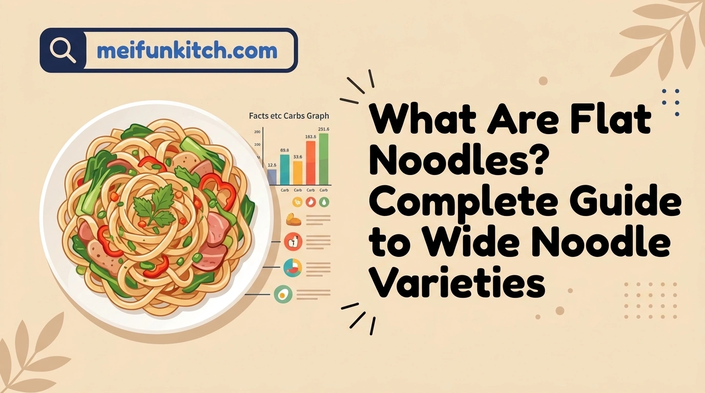 Flat noodles