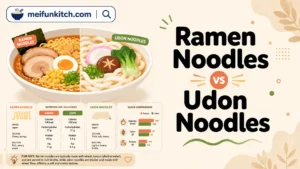 Ramen Noodles vs Udon Noodles