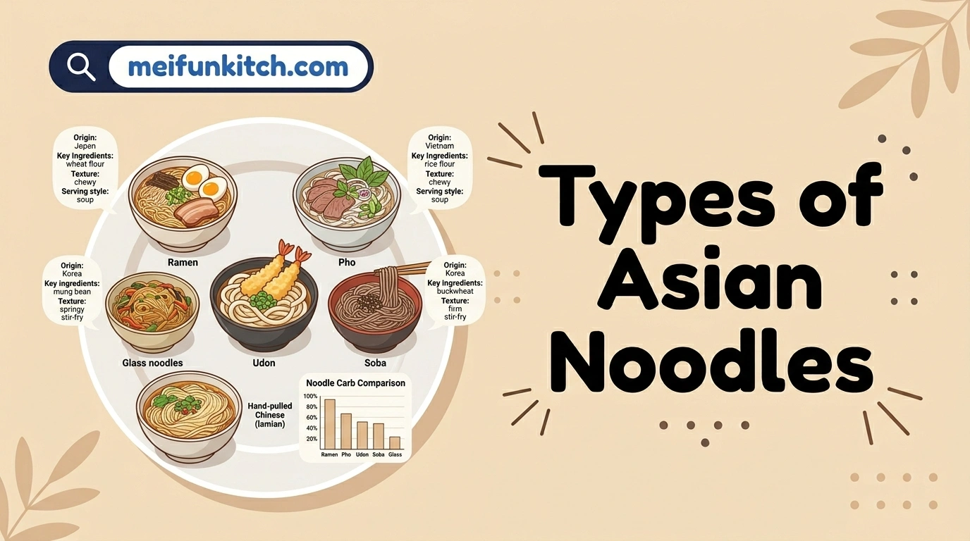 Types of Asian Noodles