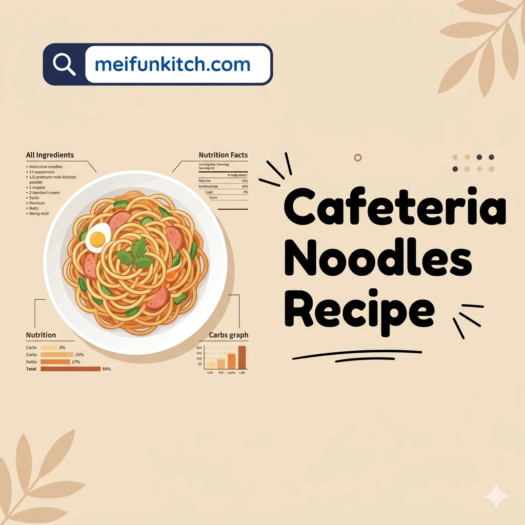 Cafeteria Noodles Recipe