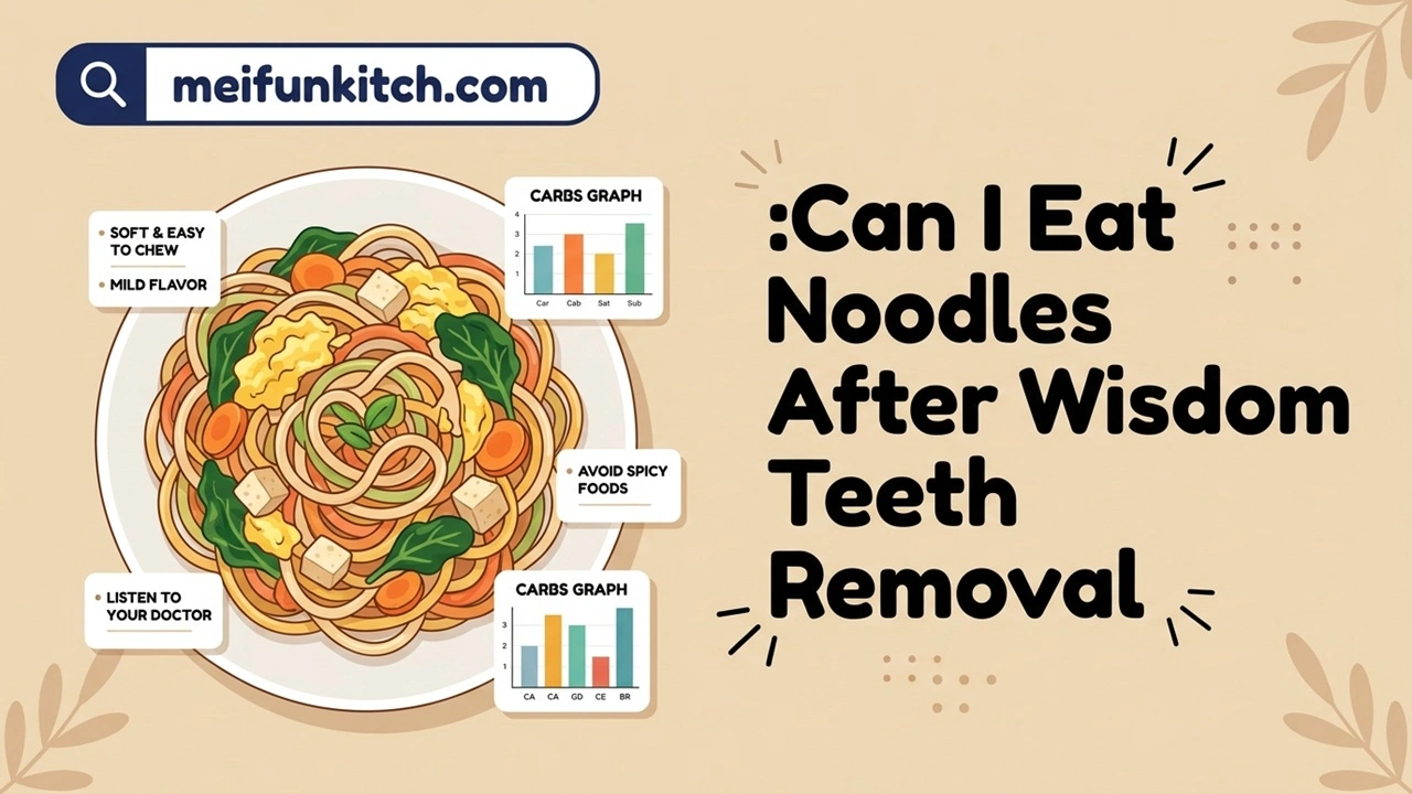 Can I Eat Noodles After Wisdom Teeth Removal