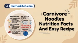 Carnivore Noodles