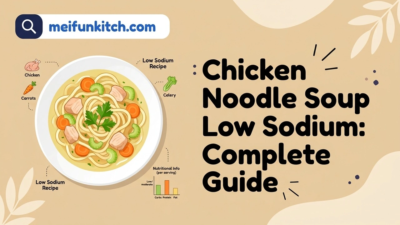 Chicken Noodle Soup Low Sodium