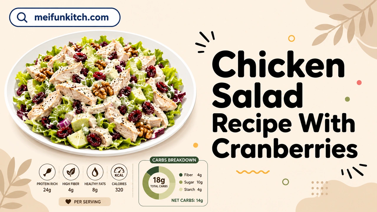 Chicken Salad Recipe With Cranberries