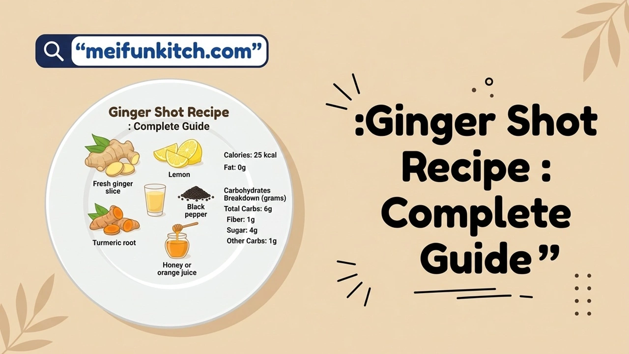 Ginger Shot Recipe