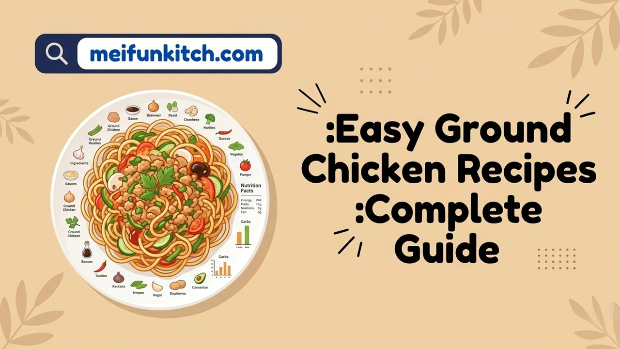 Ground Chicken Recipes