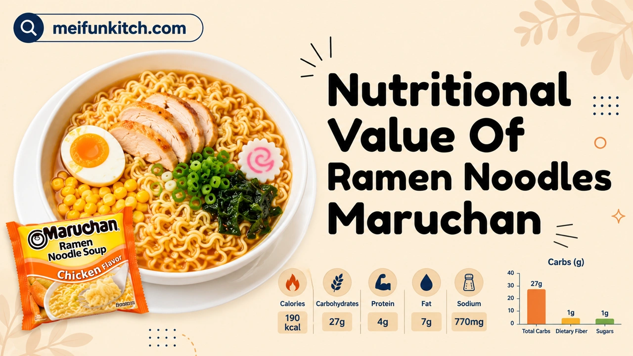 Nutritional Value Of Ramen Noodles Maruchan