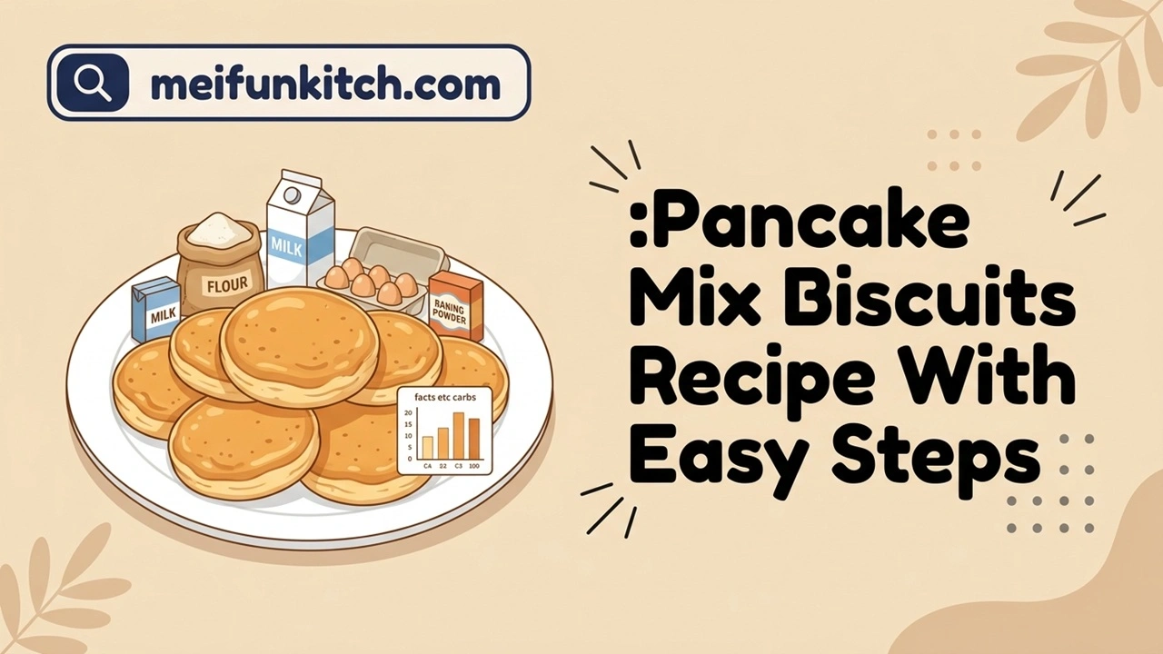 Pancake Mix Biscuits