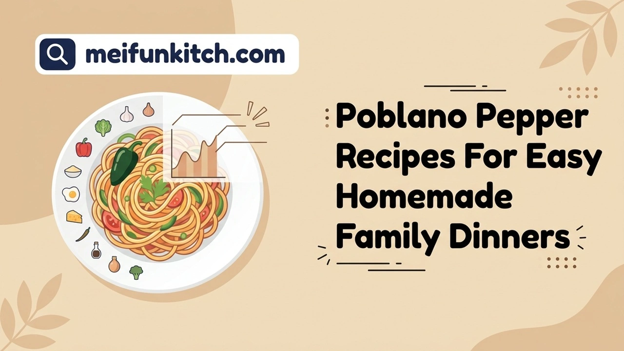 Poblano pepper recipes