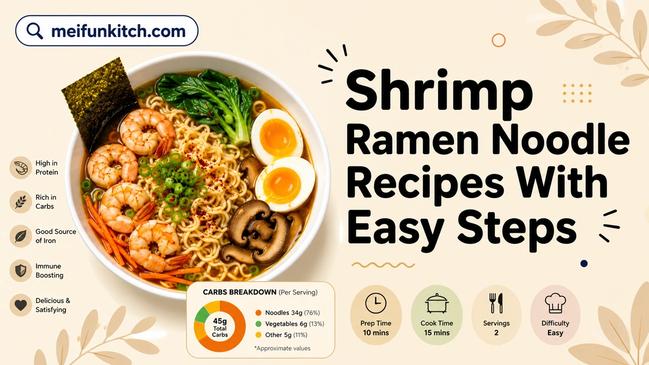 Shrimp Ramen Noodle Recipes