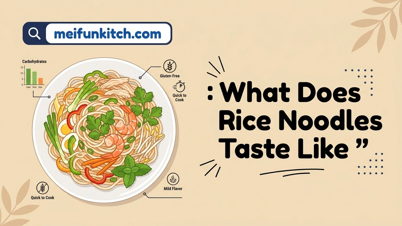 What Does Rice Noodles Taste Like