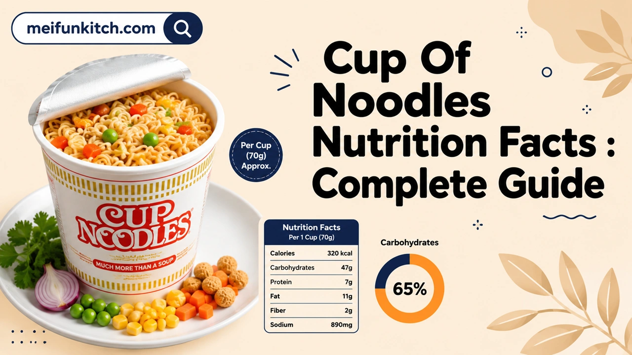 cup of noodles nutrition facts