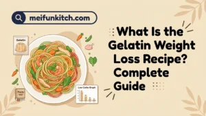 gelatin weight loss recipe