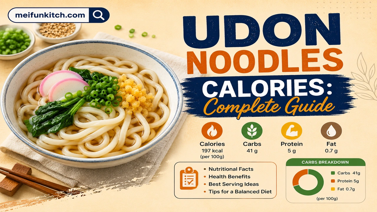 udon noodles calories
