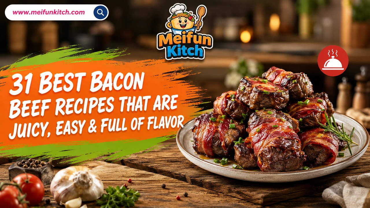 31 Best Bacon Beef Recipes That Are Juicy, Easy & Full Of Flavor
