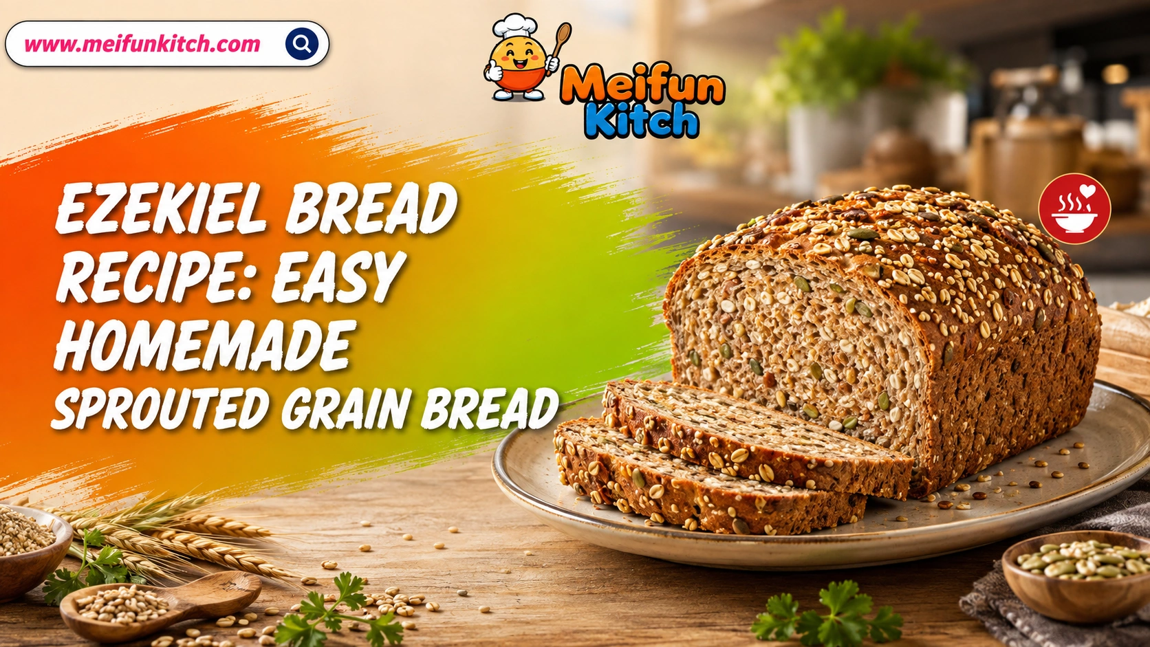 Ezekiel Bread Recipe: Easy Homemade Sprouted Grain Bread