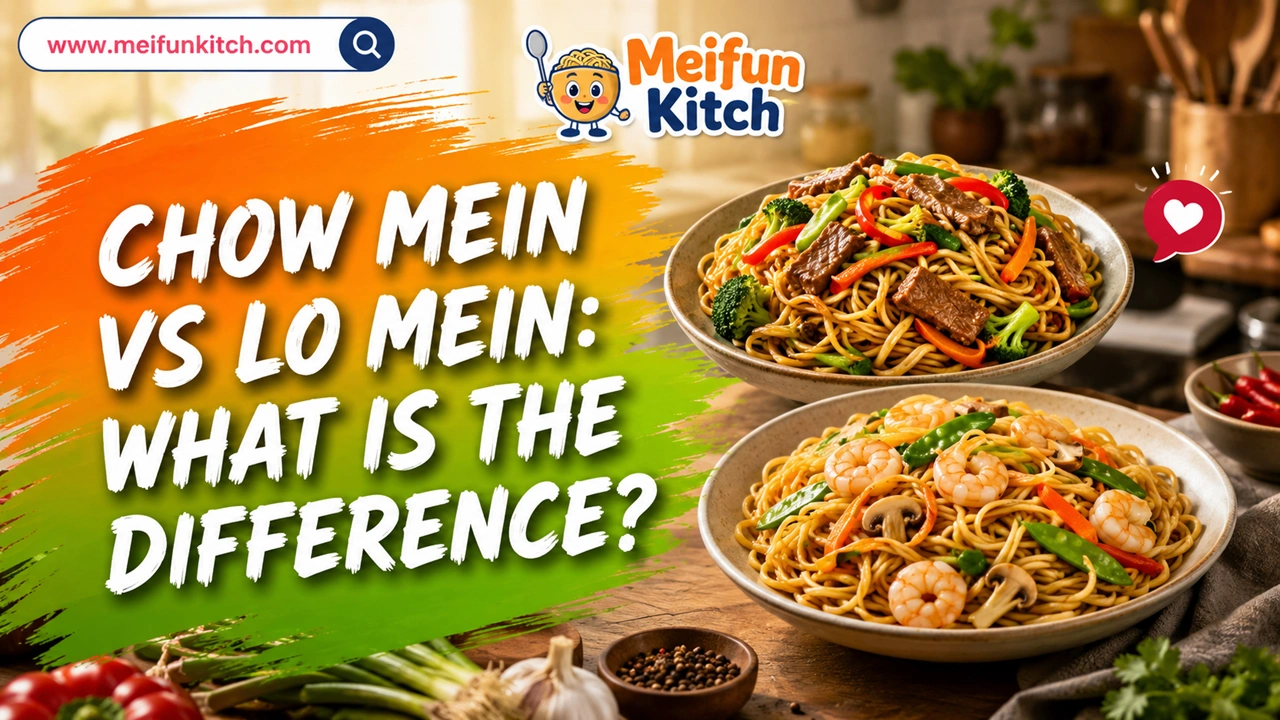 Chow Mein vs Lo Mein