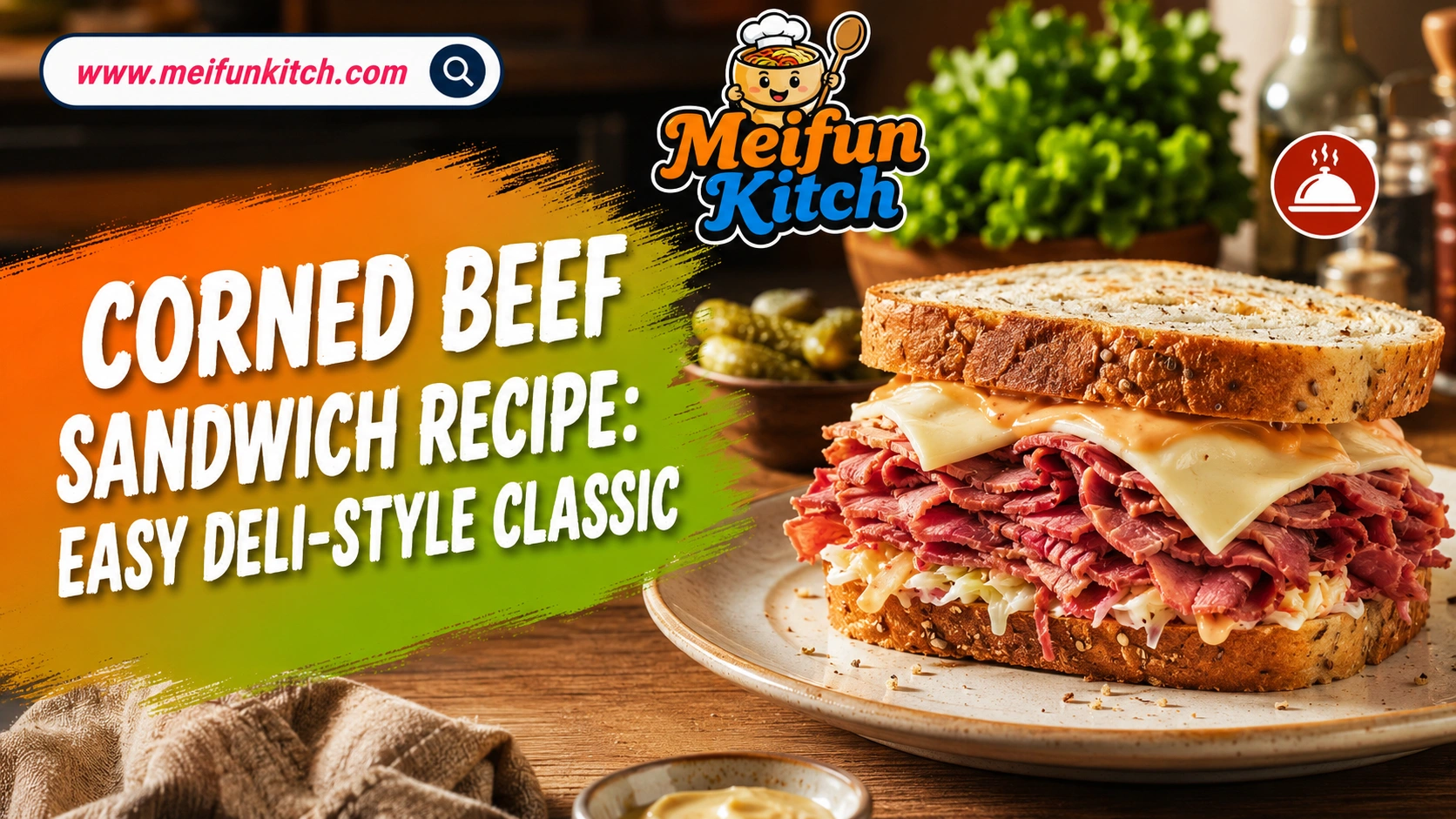 Corned Beef Sandwich Recipe: Easy Deli-Style Classic