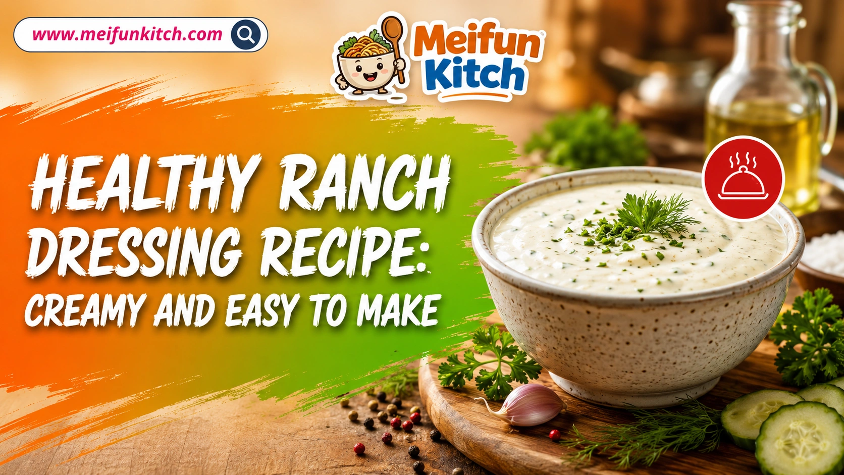 Healthy Ranch Dressing Recipe