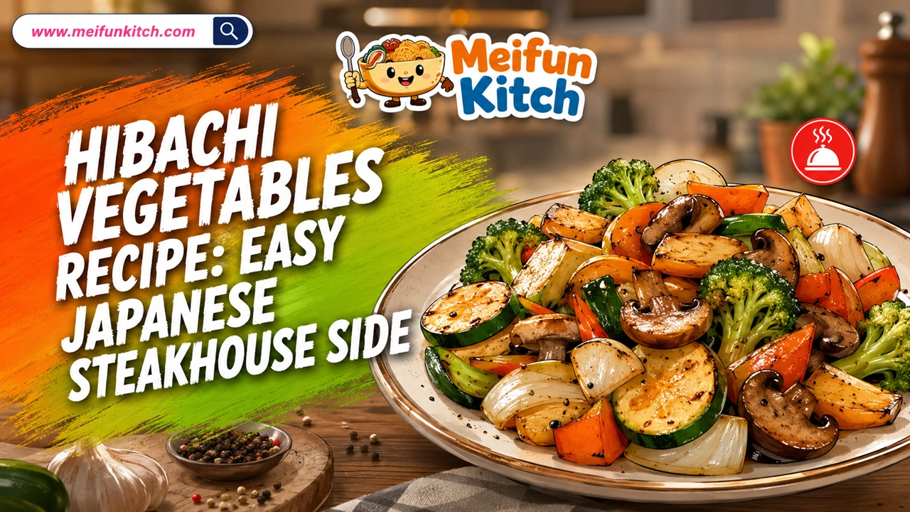 Hibachi Vegetables Recipe: Easy Japanese Steakhouse Side