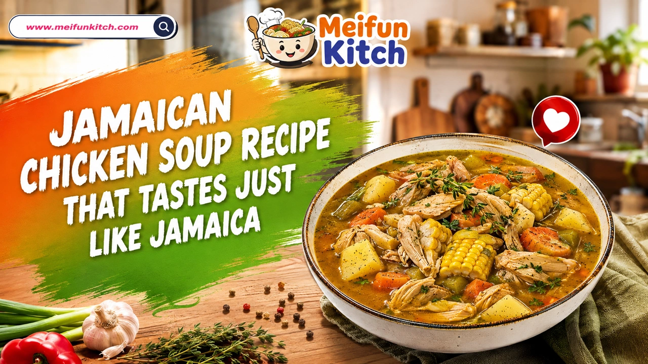 Jamaican Chicken Soup Recipe That Tastes Just Like Jamaica