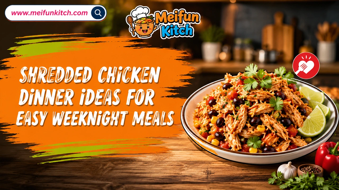 Shredded Chicken Dinner Ideas for Easy Weeknight Meals