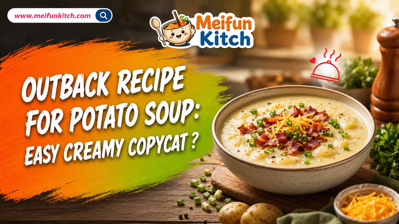 Outback Recipe for Potato Soup: Easy Creamy Copycat