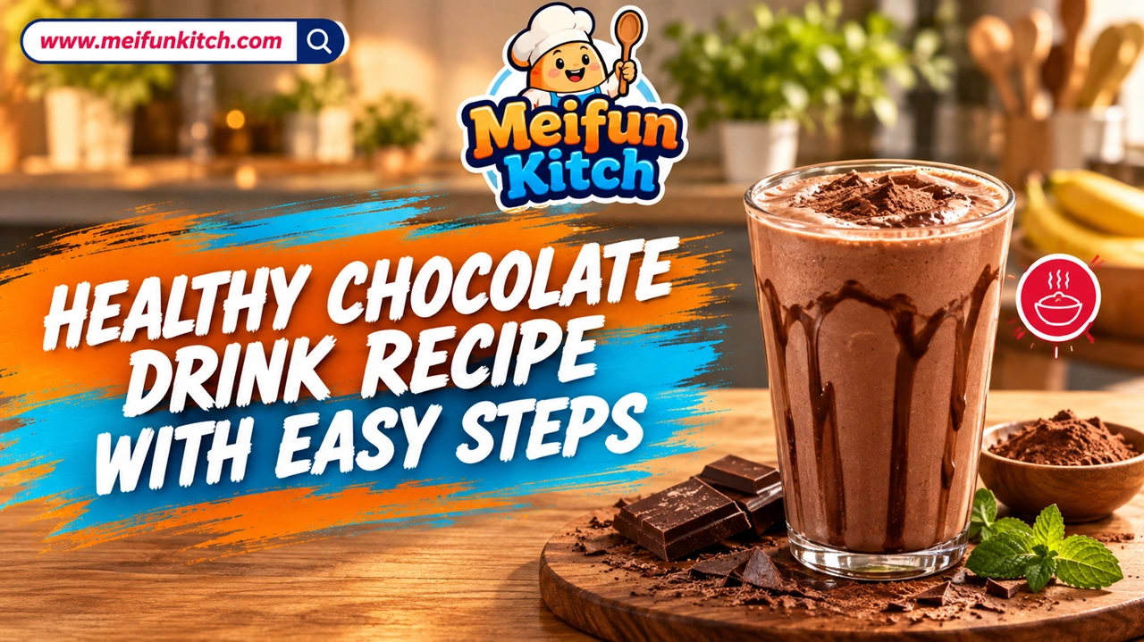 healthy chocolate drink recipe