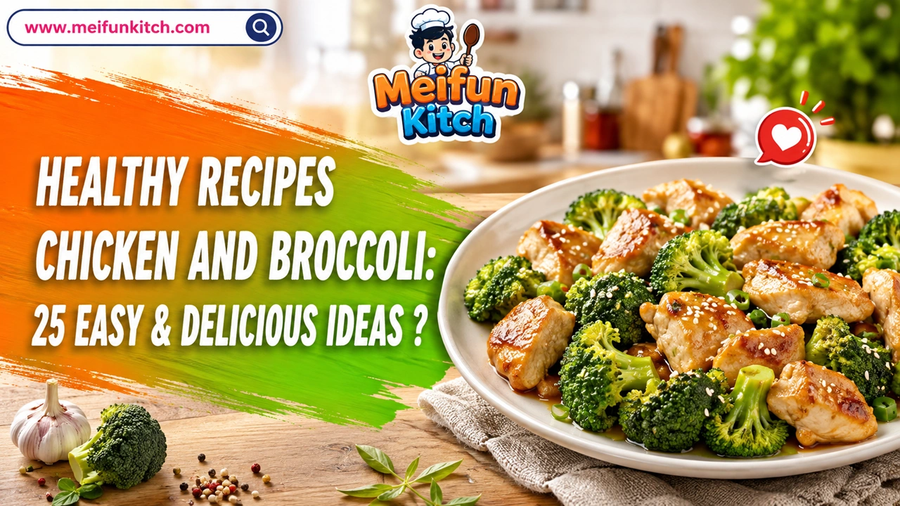 healthy recipes chicken and broccoli