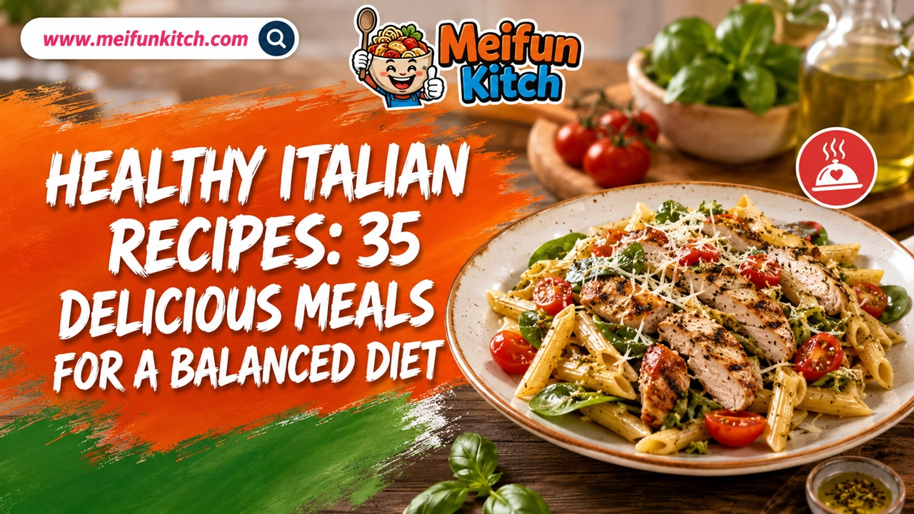 Healthy Italian Recipes: 35 Delicious Meals for a Balanced Diet
