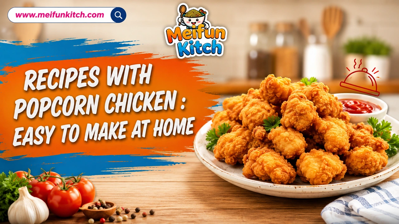 recipes with popcorn chicken